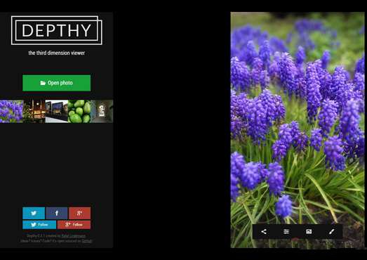 Depthy|在線景深照3D效果模擬工具